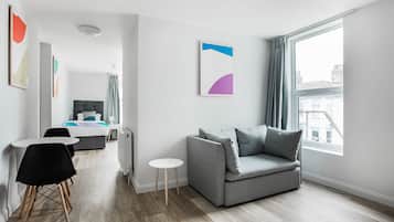 Superior Apartment (Triple) | Desk, blackout drapes, soundproofing, free WiFi