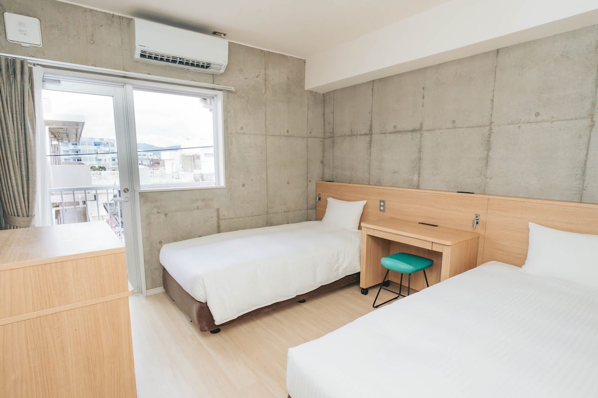 Standard Twin Room, 2 Bedrooms, Non Smoking, Refrigerator | Down duvets, desk, soundproofing, free WiFi
