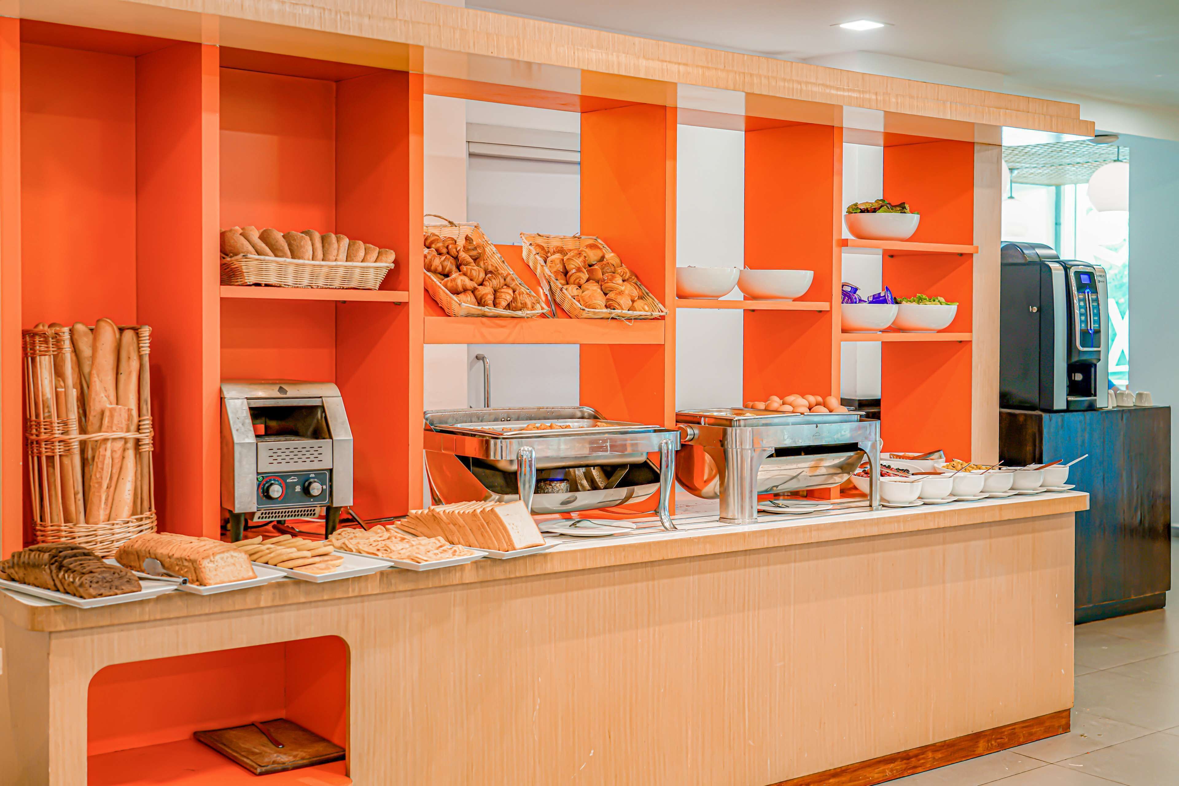 daily buffet breakfast (eur 5 per person)