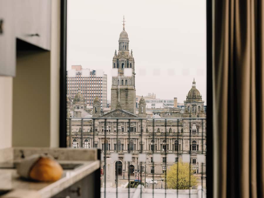 City view from property