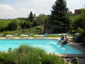 Rooftop pool