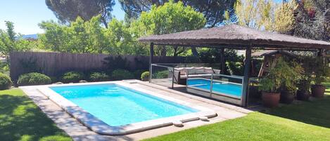 Seasonal outdoor pool