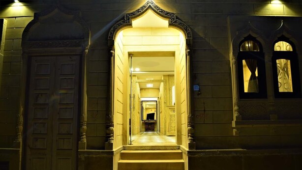 Entrée de l’hébergement