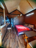 Super Deluxe Wooden Cottage | Free WiFi