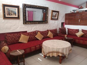 Chalet Familial | Coin séjour | Télévision à écran plat