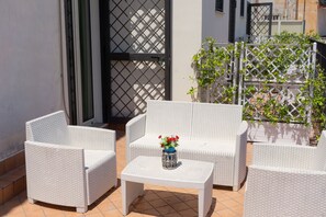 Dobbeltrom – exclusive | Terrasse/patio