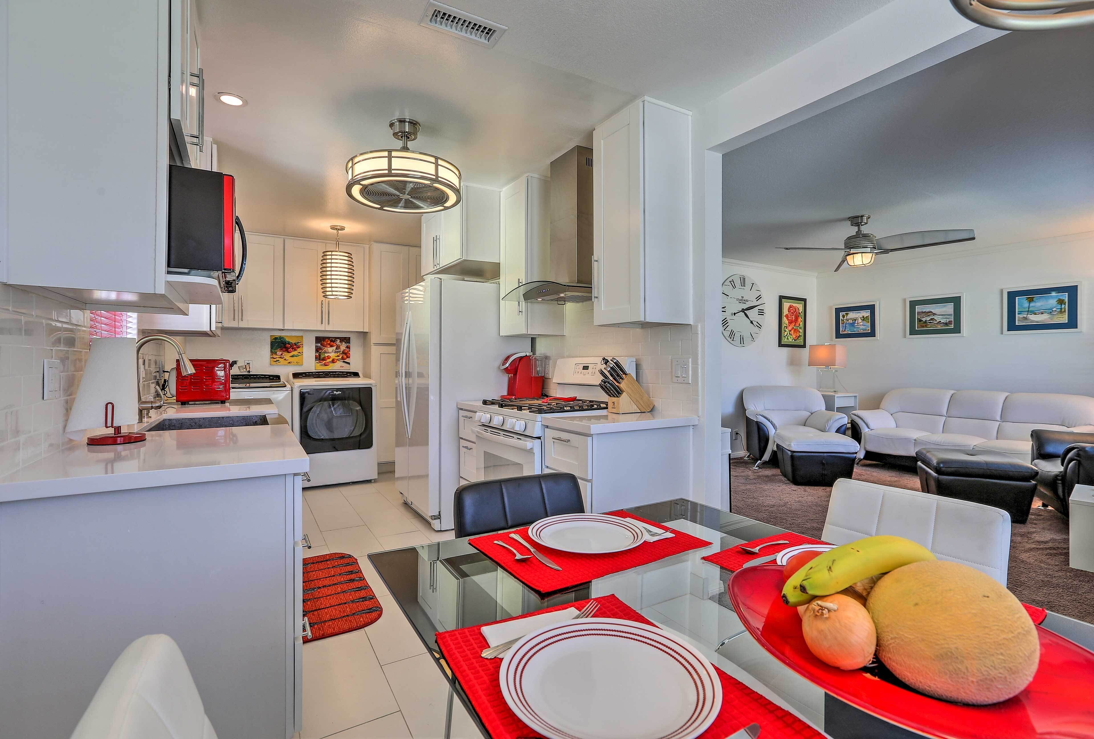 Updated Oceanside Home ~ 4 Mi to Beach!