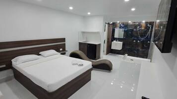 Habitación ejecutiva | 1 habitación, wifi gratis y ropa de cama