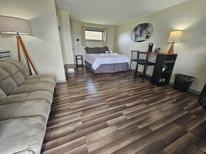 经济单人房, 1 张大床 | 熨斗/熨板、免费 WiFi、特色装修、特色家居
