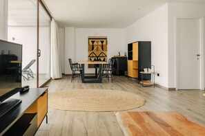 Premium Penthouse, 2 Bedrooms, Terrace, Sea View | Premium bedding, down comforters, memory foam beds, minibar