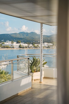 Premium Penthouse, 2 Bedrooms, Terrace, Sea View | Terrace/patio - Sa Clau by Mambo (Sant Antoni de Portmany)