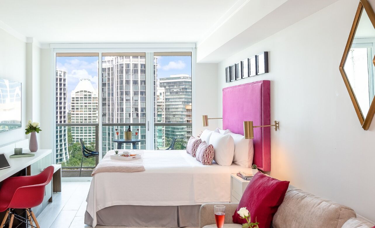 Comfort Double Room, 1 King Bed, Balcony, Partial Ocean View1808.01 | Egyptian cotton sheets, premium bedding, down comforters, minibar