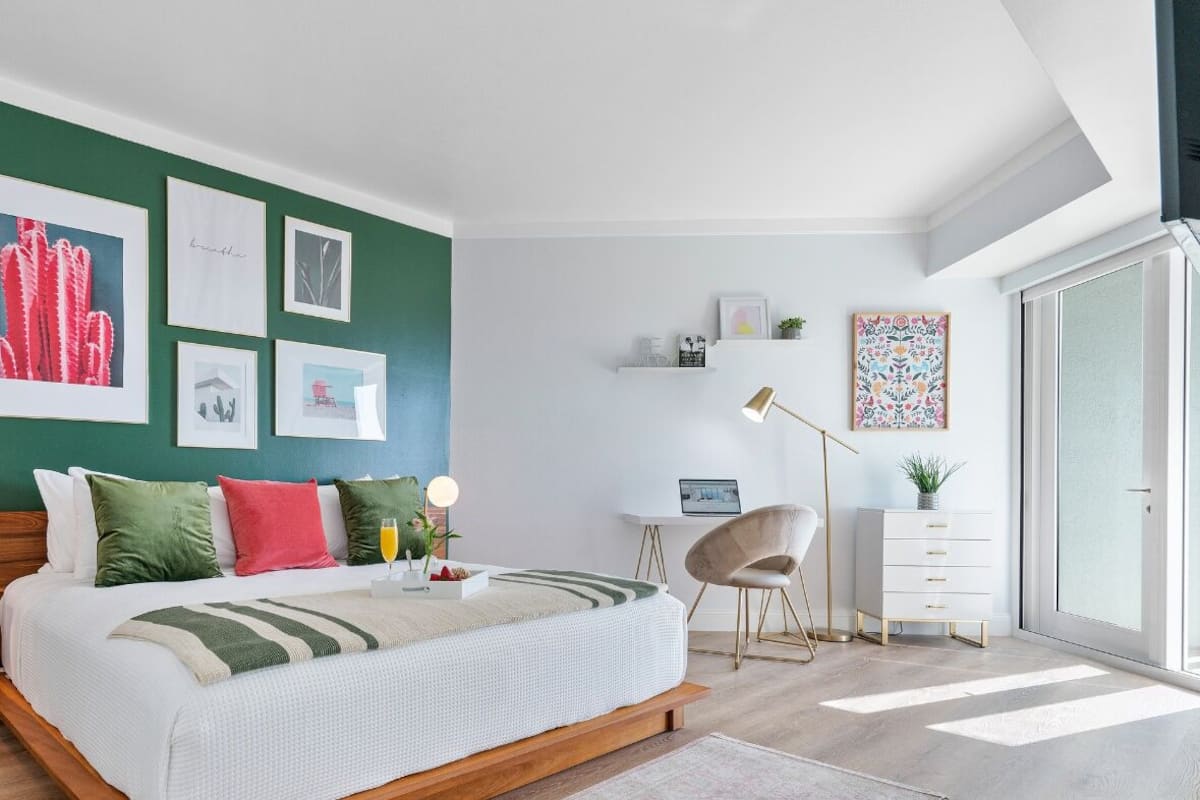 Deluxe Apartment, 1 King Bed with Sofa bed, Balcony, Ocean View1614 | 1 bedroom, Egyptian cotton sheets, premium bedding, down comforters