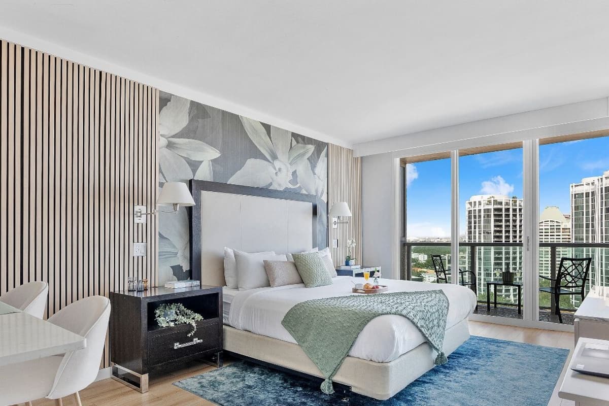 Deluxe Studio Suite, Kitchenette, Partial Ocean View1908.02 | 1 bedroom, Egyptian cotton sheets, premium bedding, down comforters