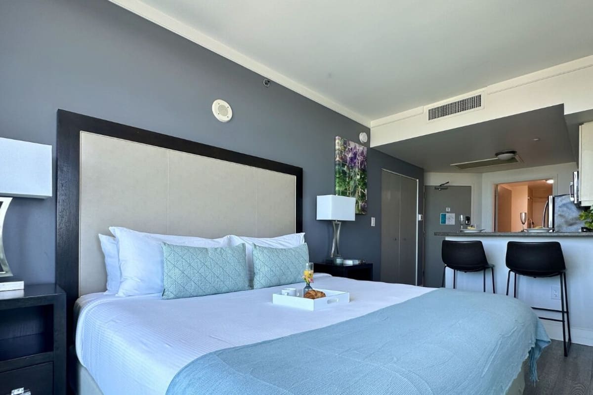 Deluxe Studio Suite, Kitchenette, City View1812.02 | 1 bedroom, Egyptian cotton sheets, premium bedding, down comforters
