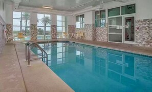 Indoor pool, a heated pool