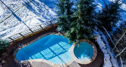 Ski-in / ski-out, erittäin täydellinen kylpyhuone, huippuluokan viimeistely, ilmainen WIFI