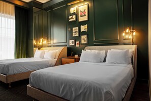 Premium bedding, pillowtop beds, in-room safe, blackout drapes - MGM Springfield (Springfield)