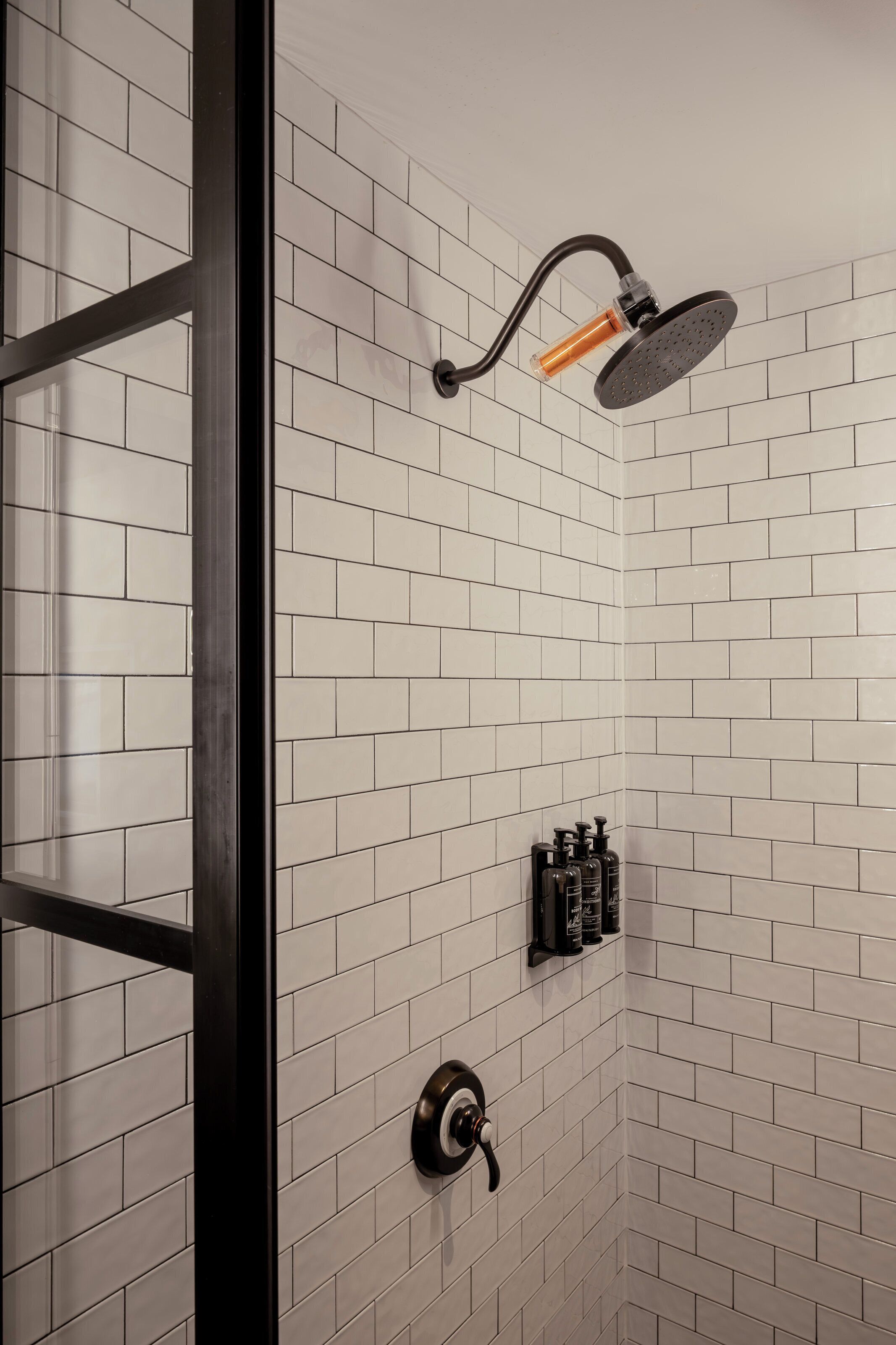 stay well main street king | bathroom shower