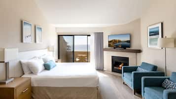 Studio, 1 King-Bett, Meerblick (Studio-Ocean View) | Allergikerbettwaren, Zimmersafe, individuell dekoriert