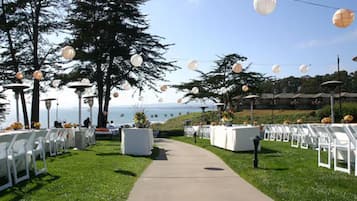 Área de bodas al aire libre