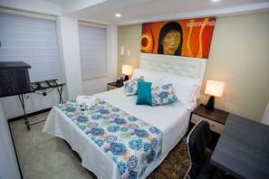Minibar, desk, soundproofing, iron/ironing board - Hotel San Blass Boutique (San Juan de Pasto)