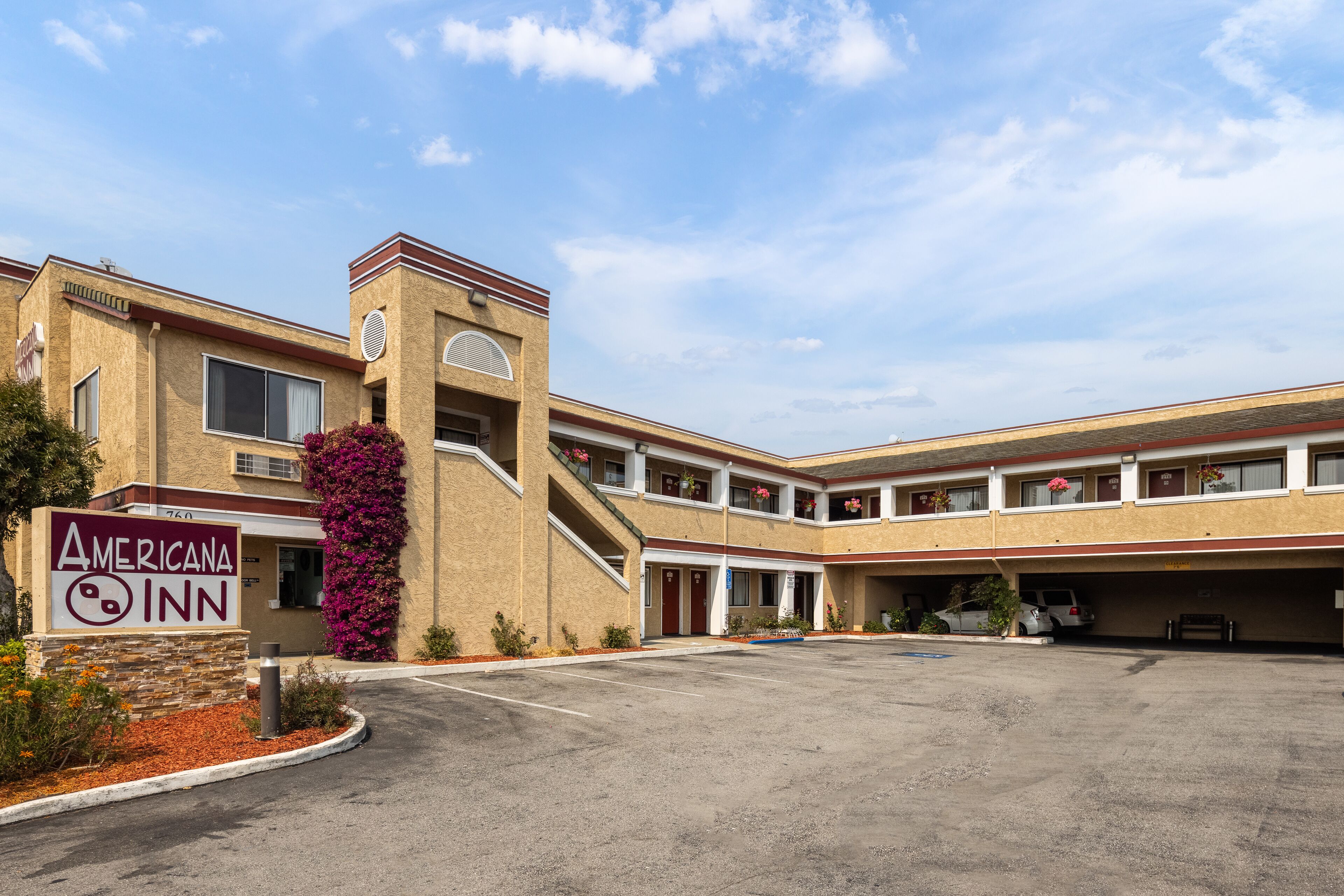 Voorkant van accommodatie