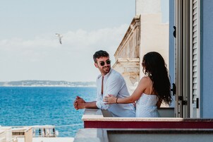 Luxus stúdió lakosztály | Kilátás az erkélyről
