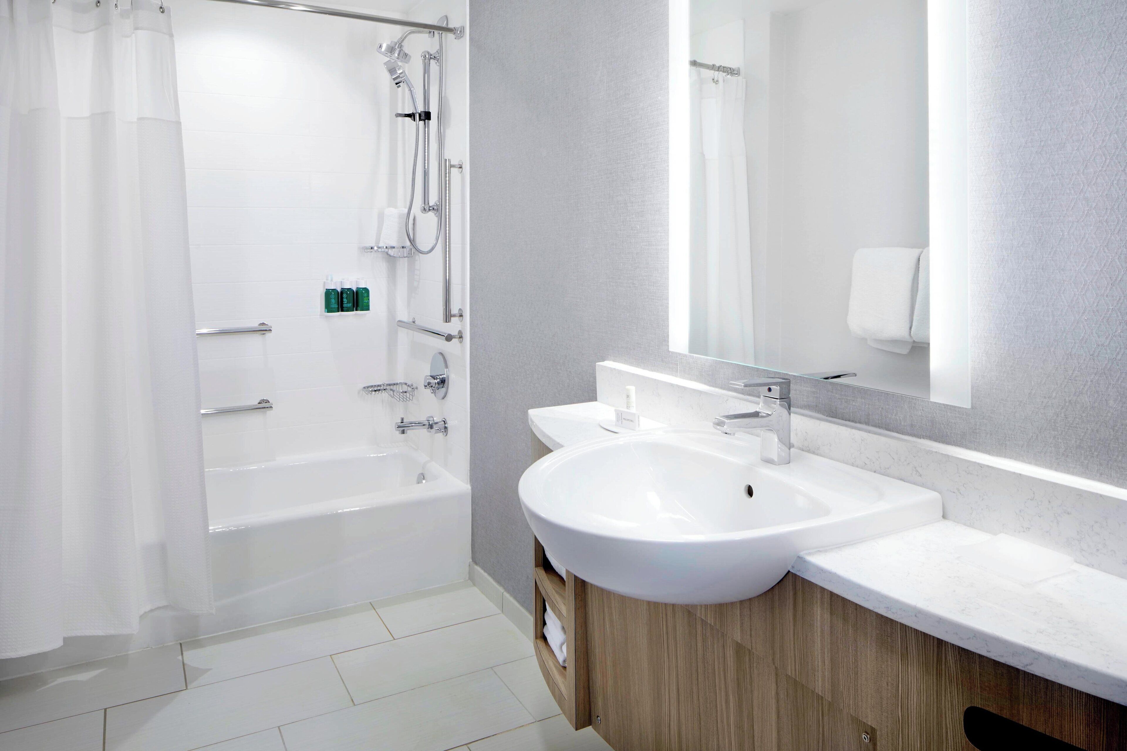 free toiletries, hair dryer, towels, soap