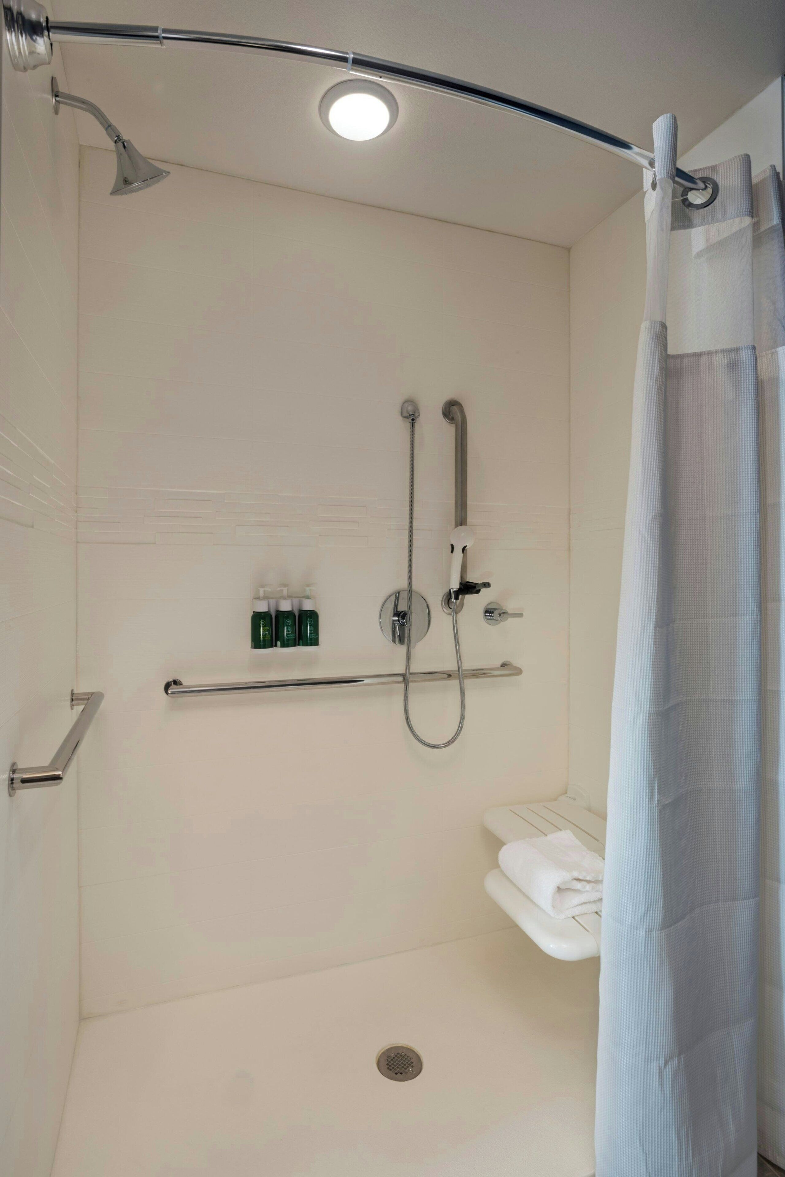 free toiletries, hair dryer, towels, soap