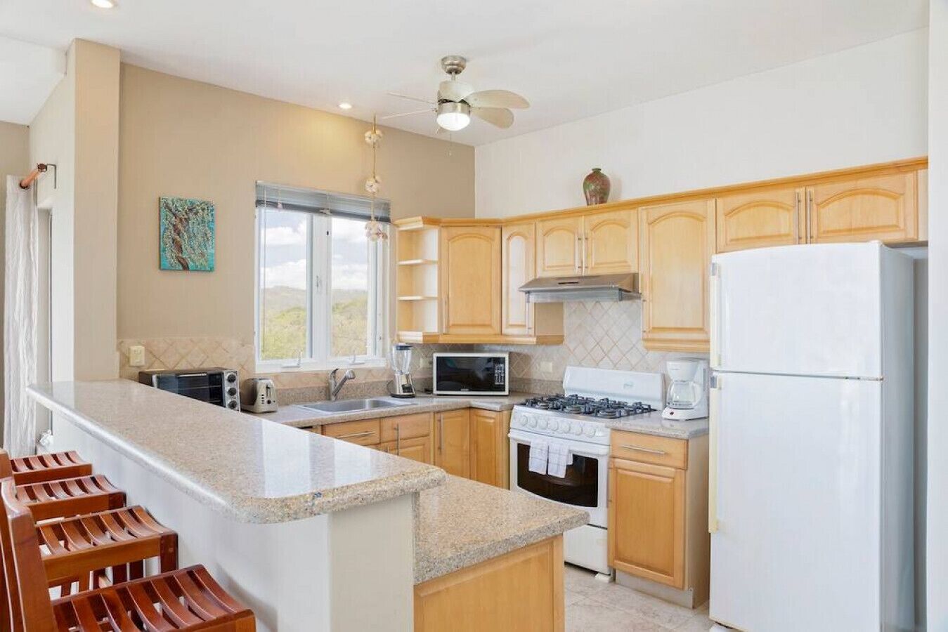 雪櫃、微波爐、焗爐、爐具