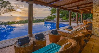 Multi-Level 6BR Villa with Outstanding Sunset and Ocean Views!