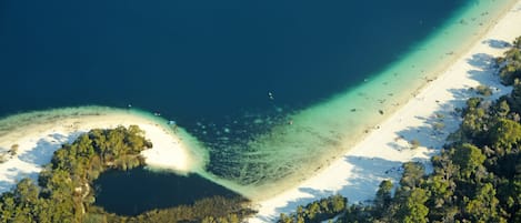 Am Strand, Strandtücher