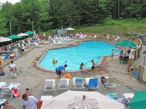 Indoor pool, outdoor pool
