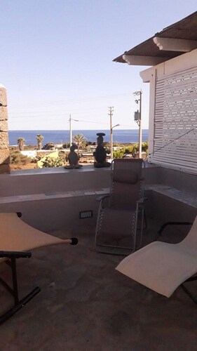 ALTER DAMMUSO CLODIN-SCHÖNER MEERBLICK MIT MÄRCHEN-SONNENUNTERGÄNGEN