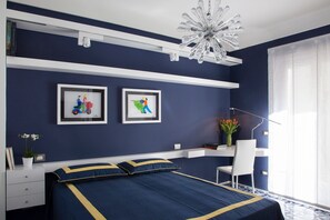 2 bedrooms, in-room safe, iron/ironing board, WiFi