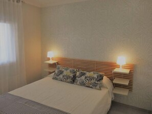 2 bedrooms, iron/ironing board, travel crib, WiFi