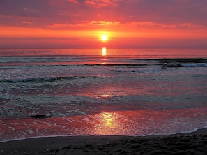 Tæt på stranden
