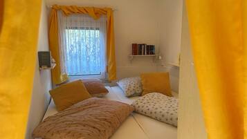 1 soverom og sengetøy