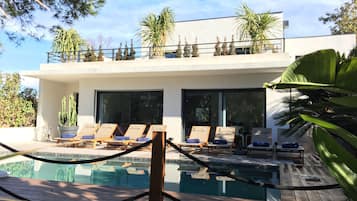 AuĂenpool, beheizter Pool