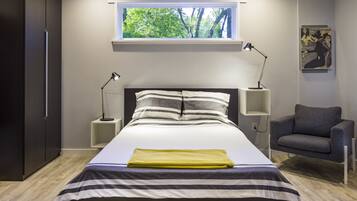 1 bedroom, iron/ironing board, free WiFi, bed sheets