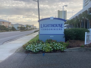Located at 455, Lighthouse Condominiums offers a view of the surrounding area.