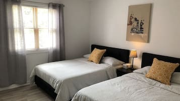 Desk, iron/ironing board, free WiFi, bed sheets