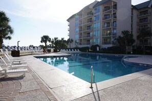 Indoor pool, outdoor pool