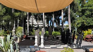 Overnatningsstedets område