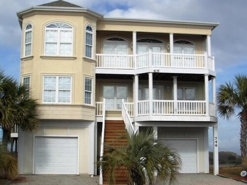 Fabulous Ocean, Marsh & ICW Views! 5 Bedroom, 5.5 Bath, Pool, Hot Tub, Elevator