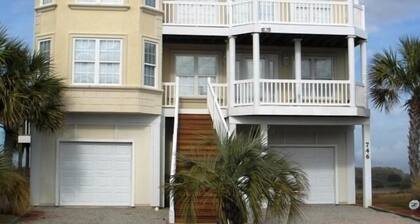Fabulous Ocean, Marsh & ICW Views! 5 Bedroom, 5.5 Bath, Pool, Hot Tub, Elevator