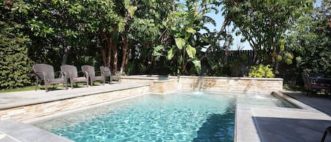 Una piscina climatizada