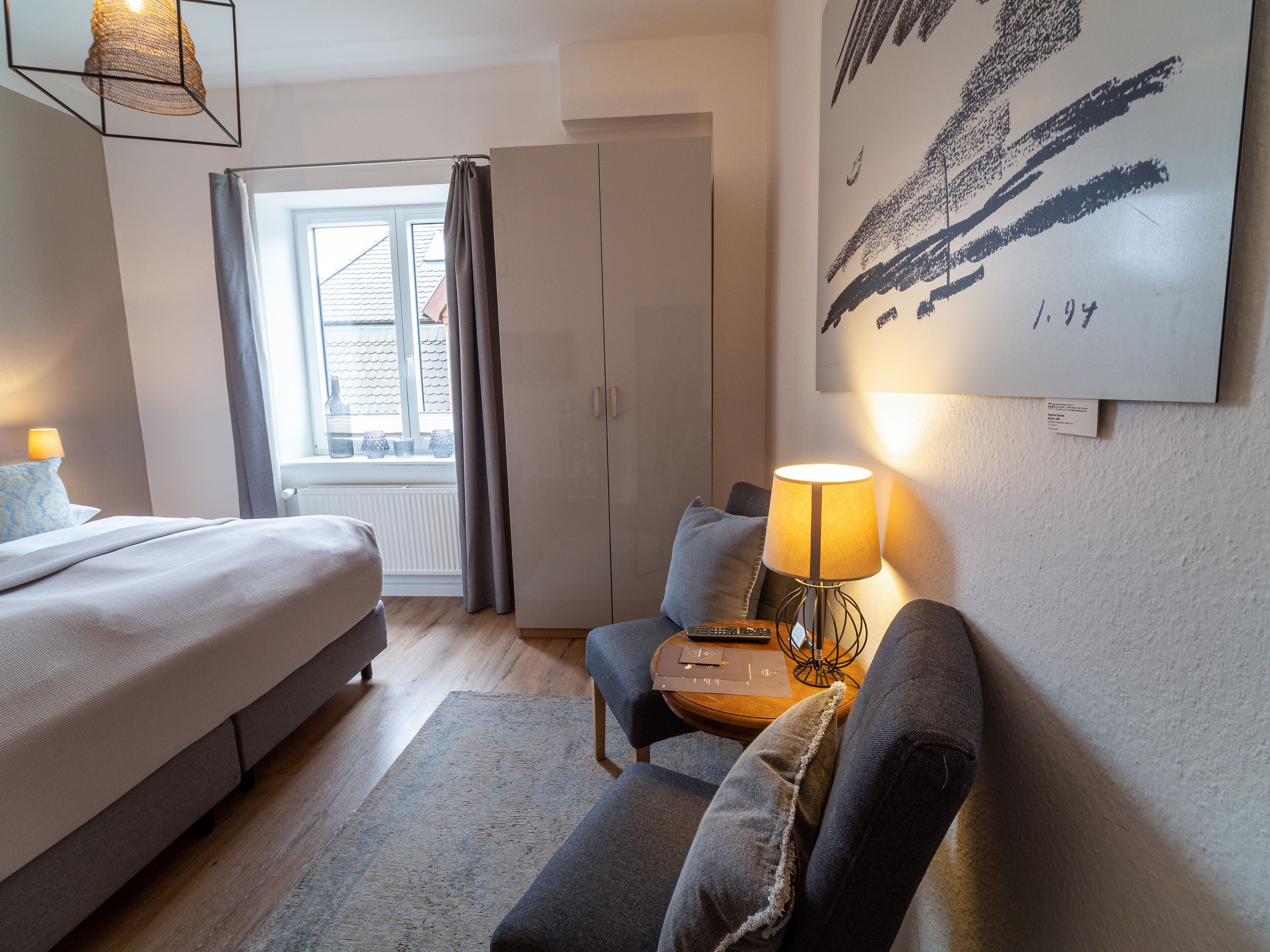 double room | living area | smart tv