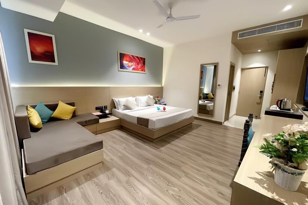 Premier Room, 1 Bedroom | 2 bedrooms, desk, free WiFi
